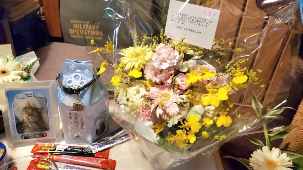 りかさんに贈ったお花
ピンクと黄色のパステルカラー
大好きなガーベラも